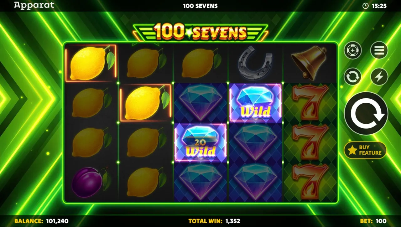 100 Sevens slot