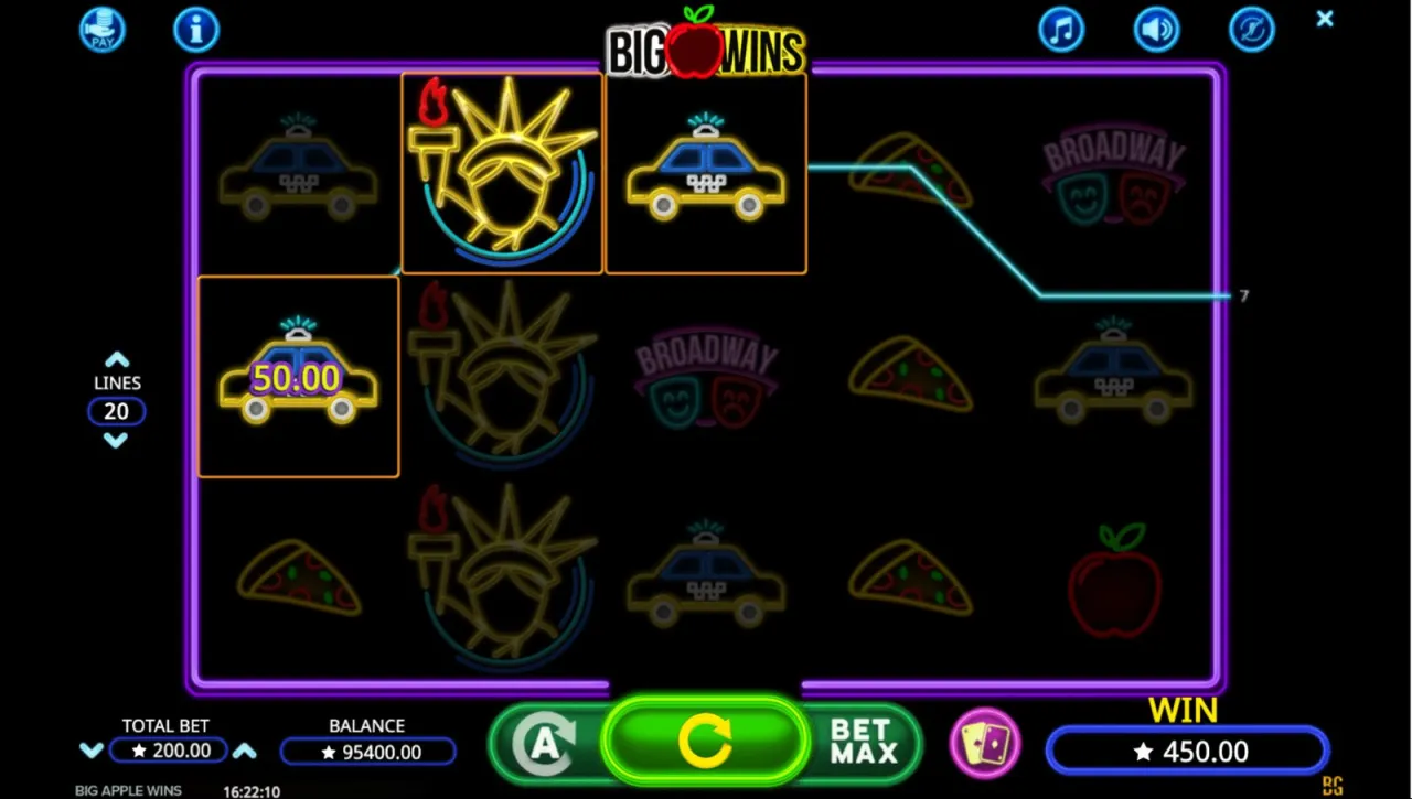Big Apple Wins slot