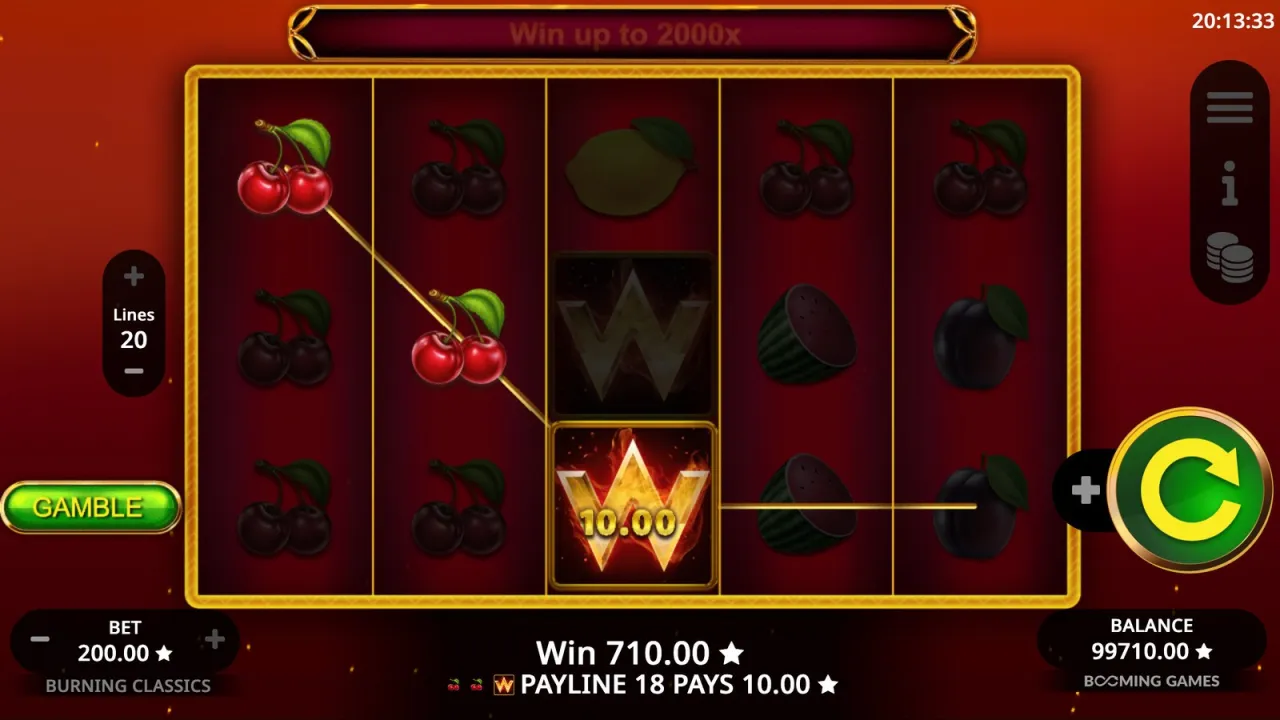Burning Classics slot