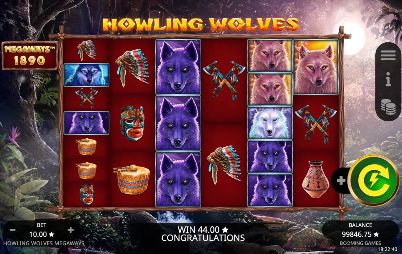 Howling Wolves Megaways slot