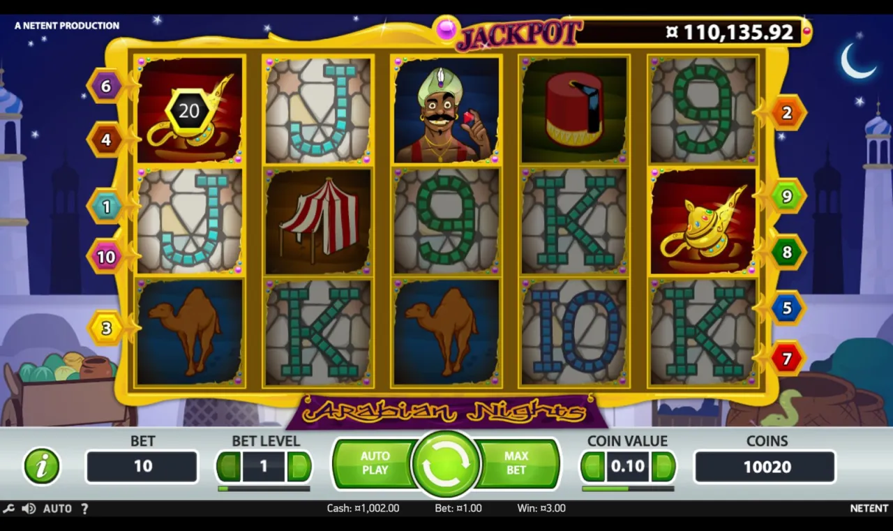 Arabian Nights slot