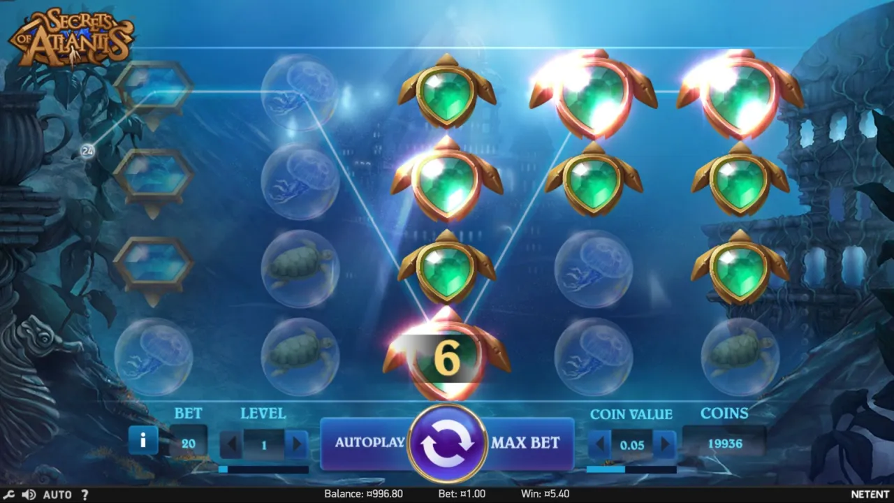 Secrets of Atlantis slot