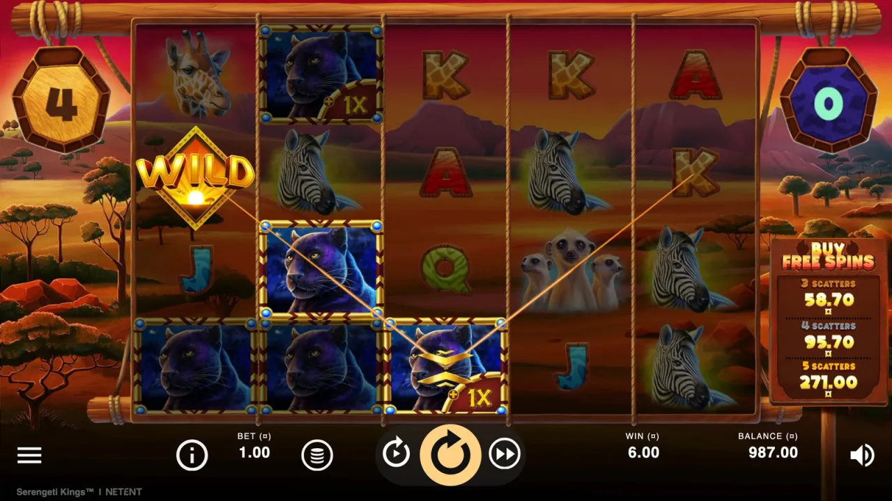 Serengeti Kings slot