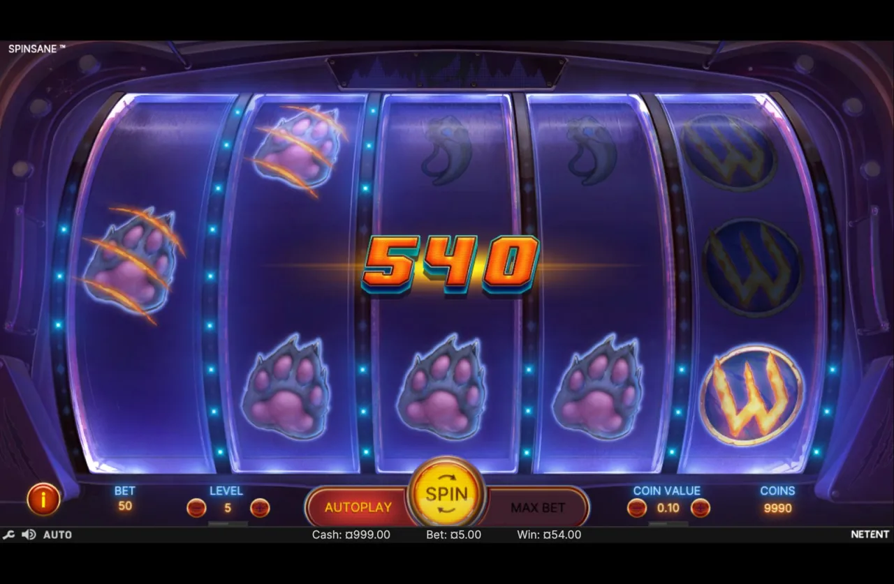 Spinsane slot