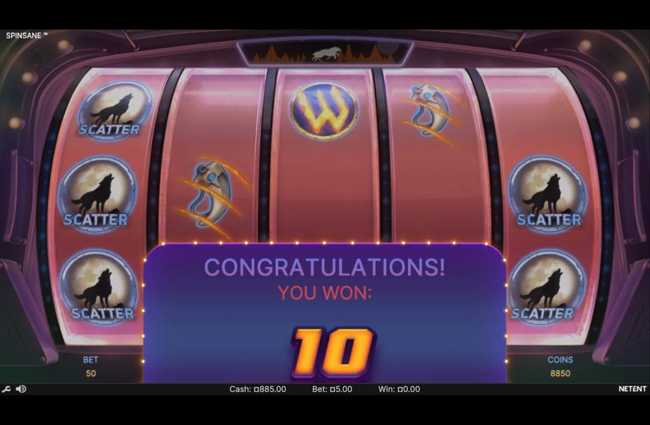 Spinsane slot