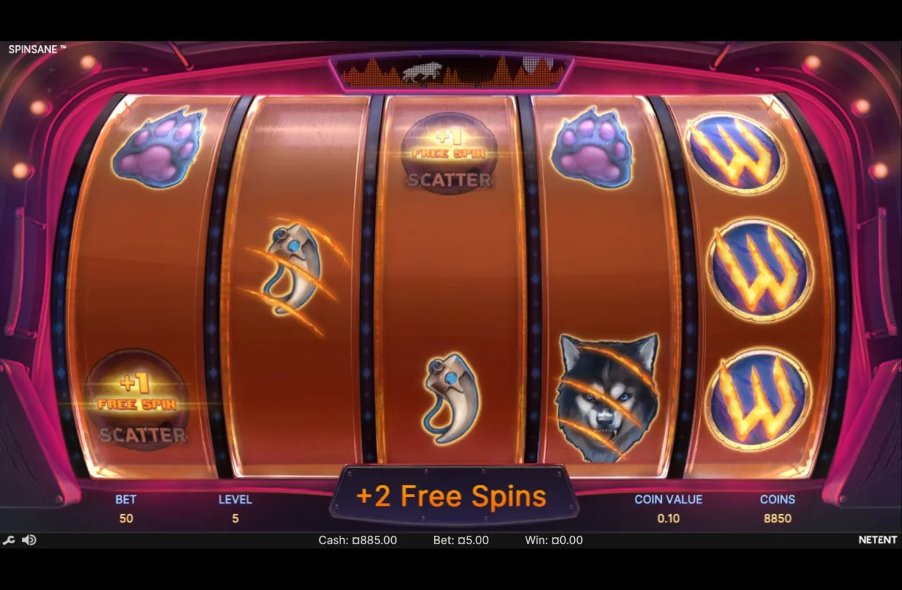 Spinsane slot