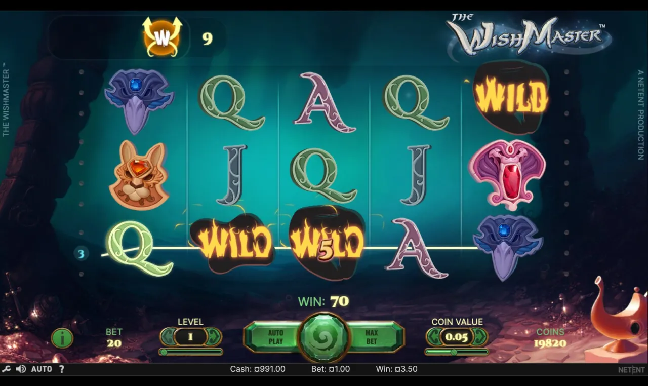 The Wish Master slot