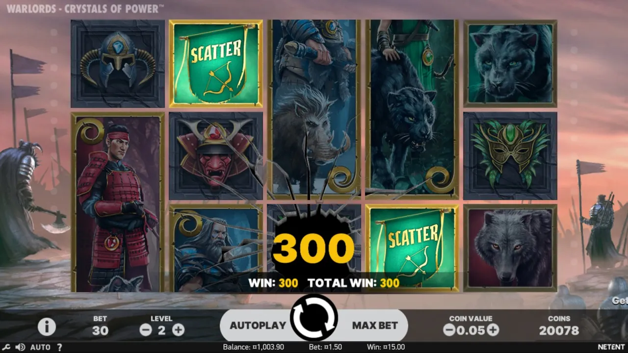 Warlords: Crystals of Power slot
