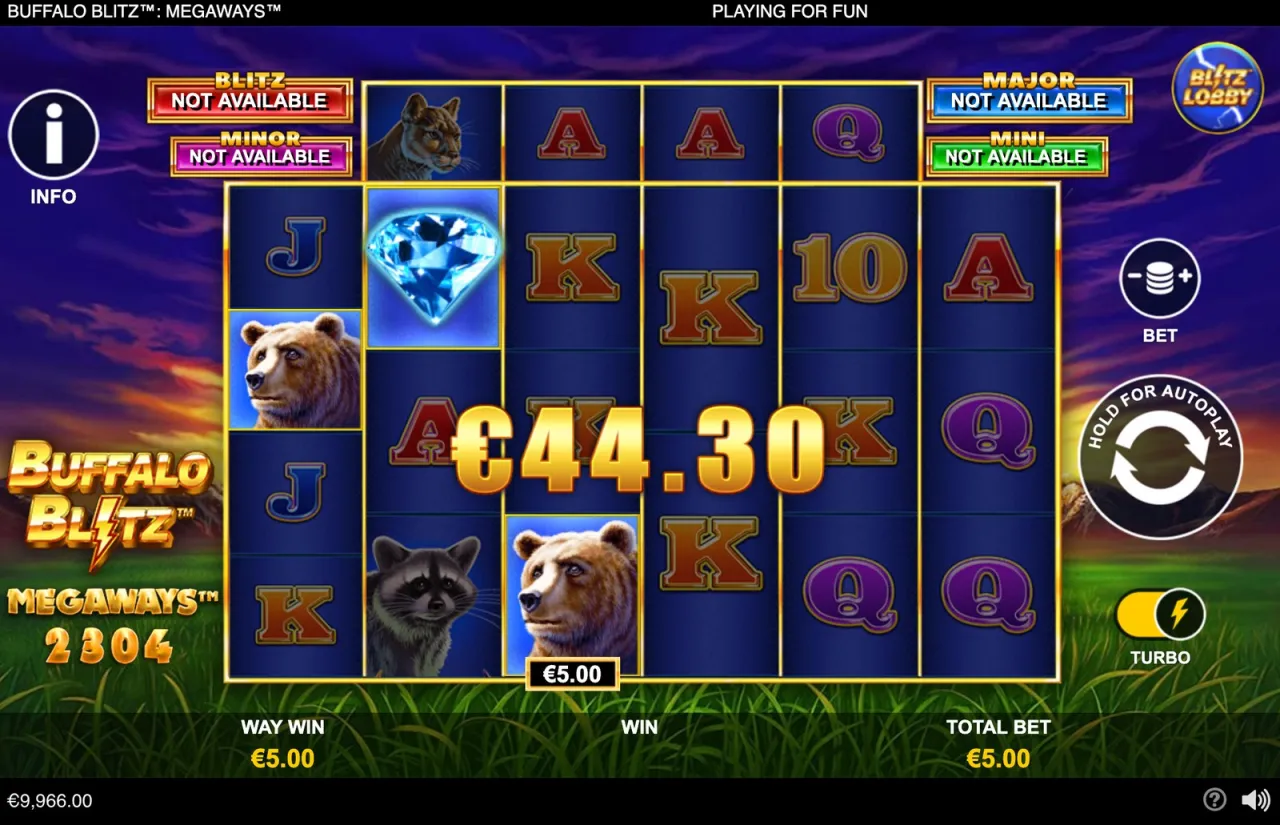 Buffalo Blitz Megaways slot