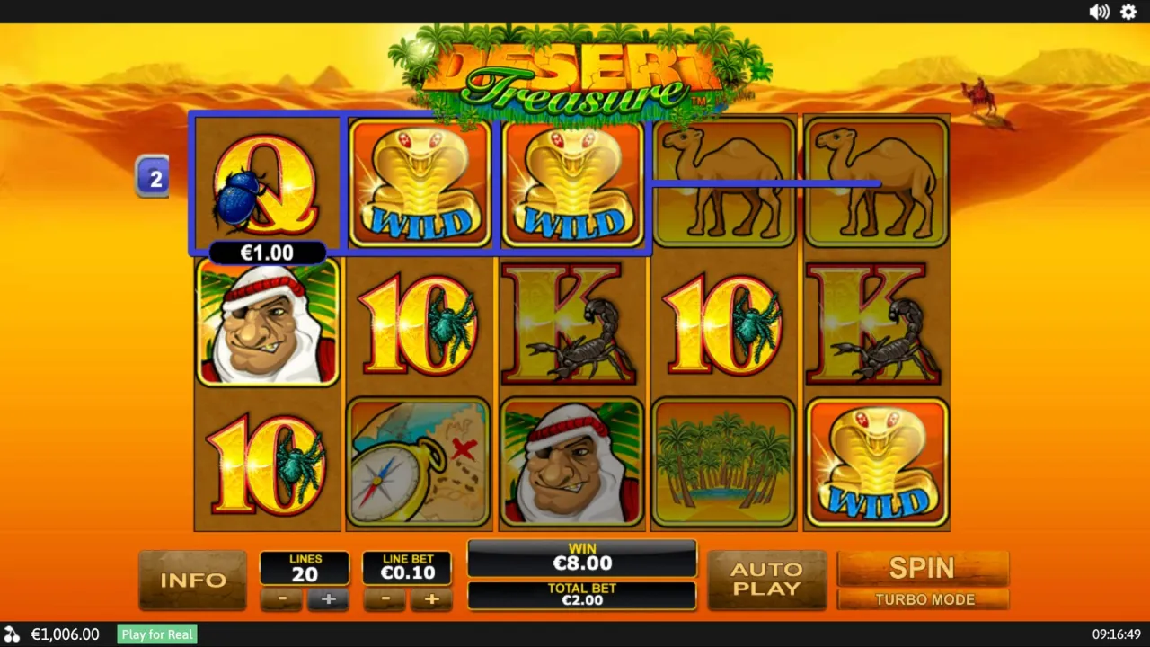 Desert Treasure slot