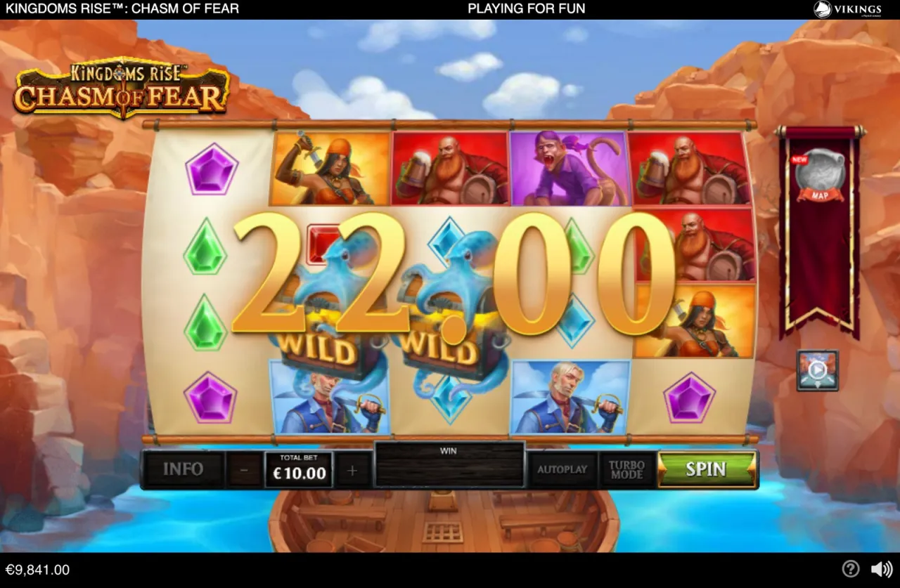 Kingdoms Rise: Chasm of Fear slot