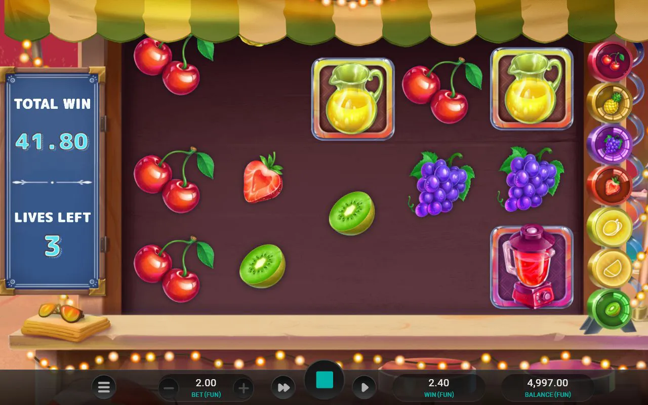 Bonus paying near 21× with three lives remaining