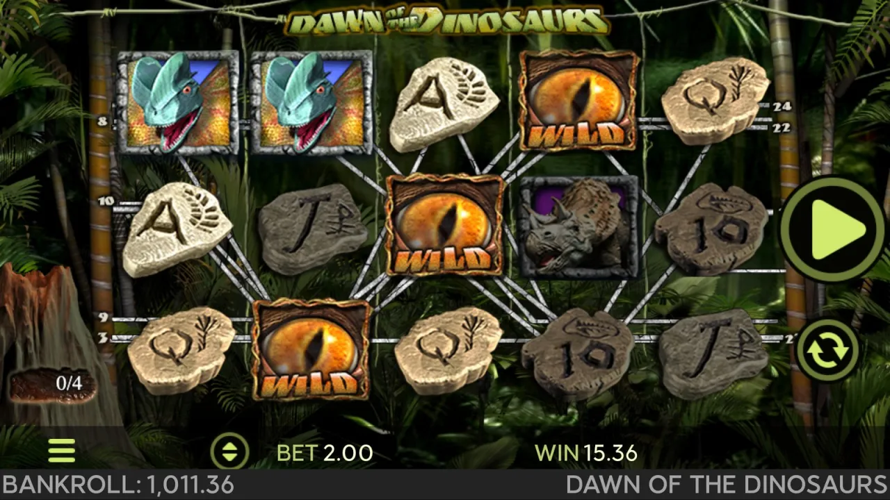 Dawn of the Dinosaurs slot
