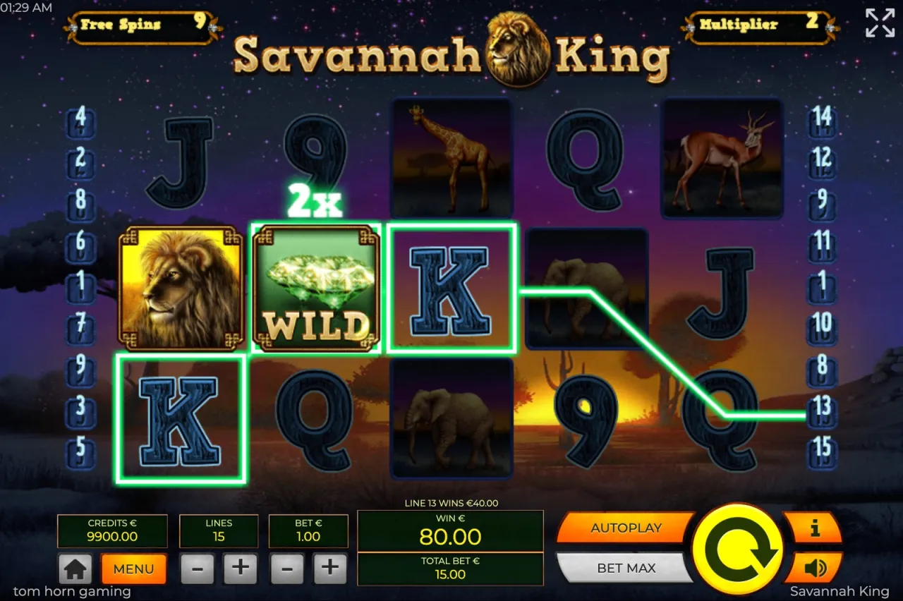 Savannah King slot