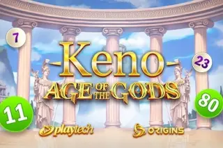 Demo play Playtech — Age of the Gods: Keno